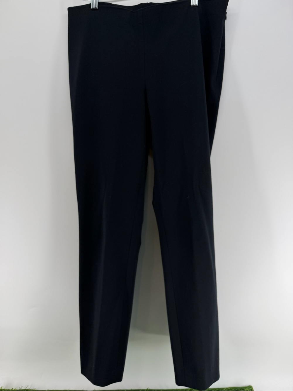 Lauren Ralph Lauren Black Side Zip Dress Pants Straight Leg Trousers Size 10 - Picture 2 of 7